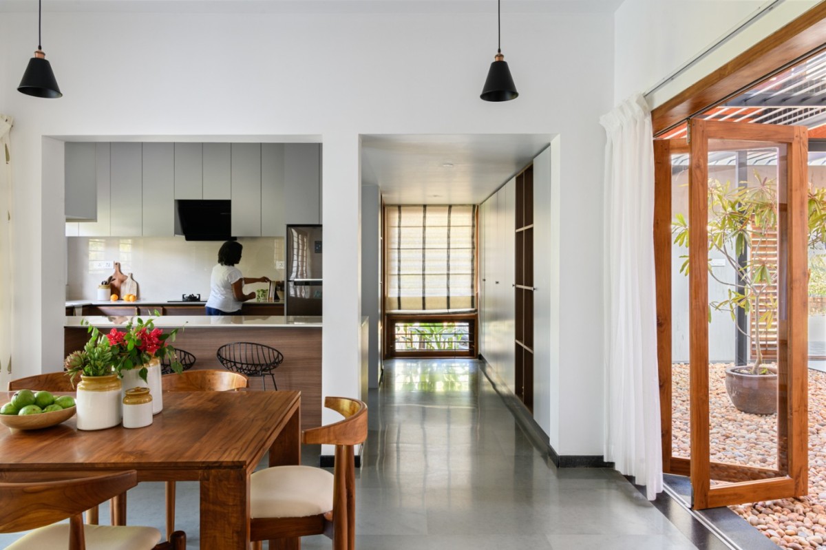 Dining room + Kitchen