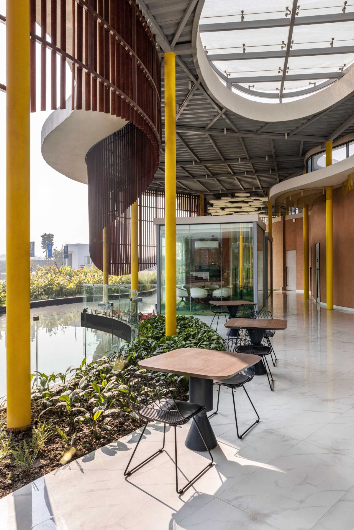 Interior view of DTC Capital City Experience Centre by Square