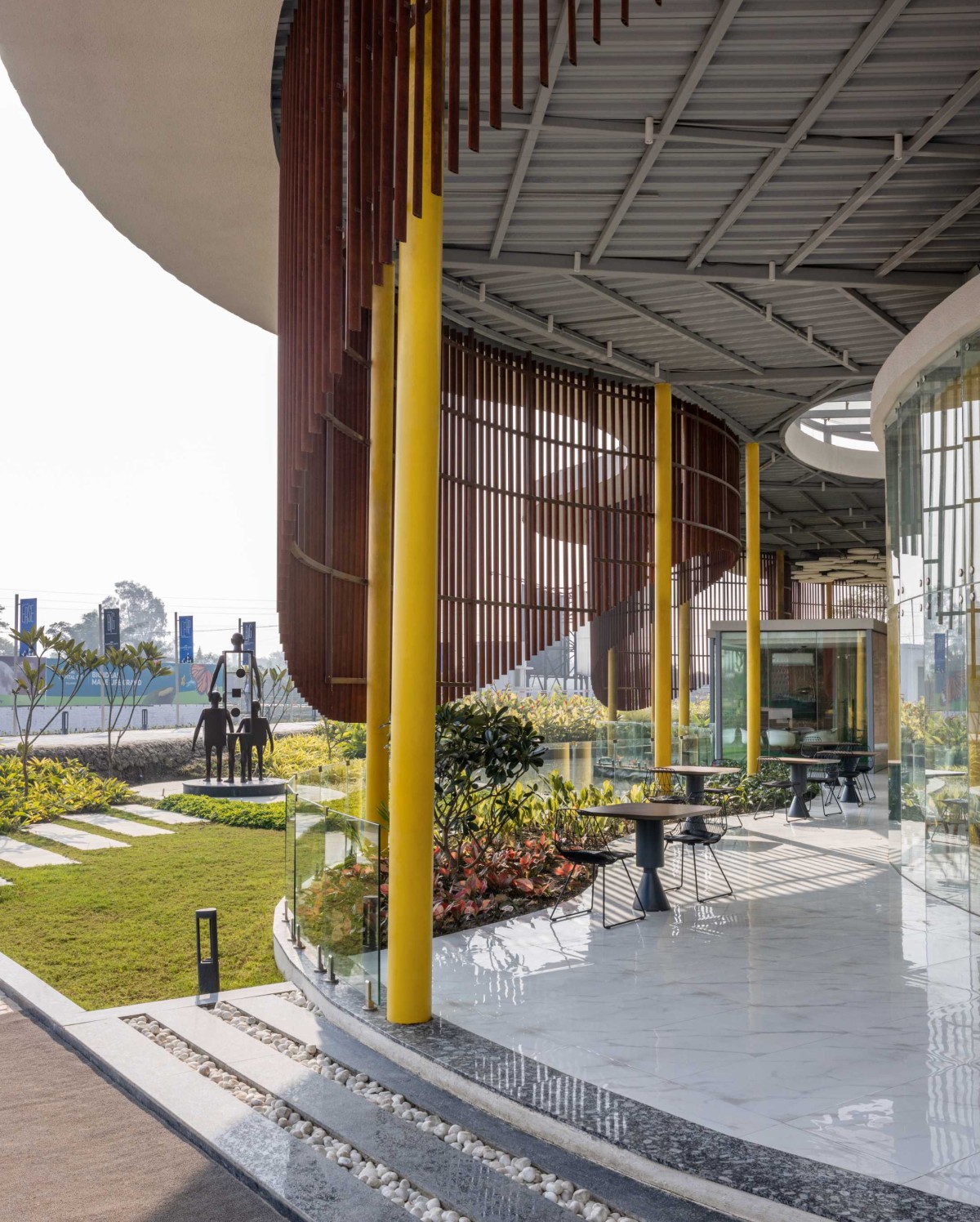 Interior view of DTC Capital City Experience Centre by Square