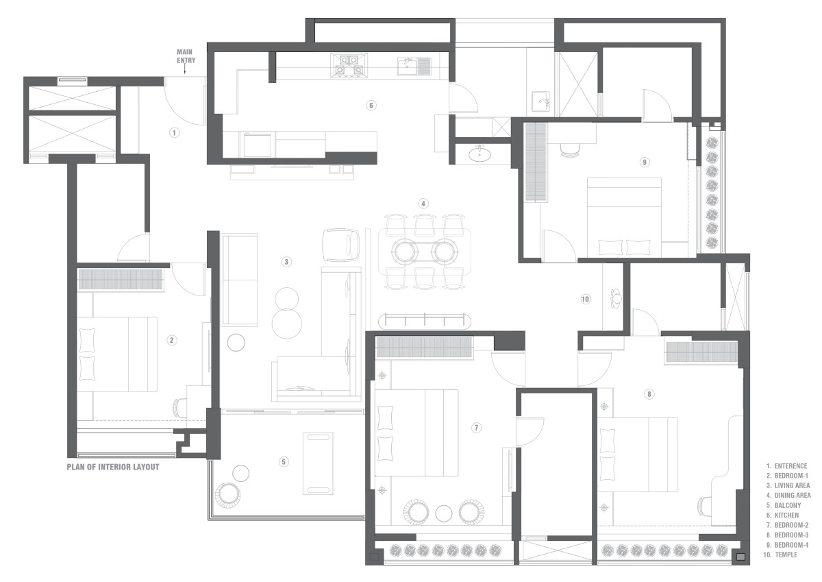 Interior Layout Plan