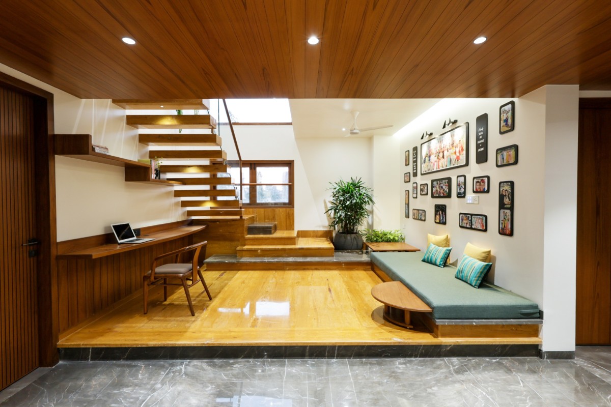 Family Room + Staircase