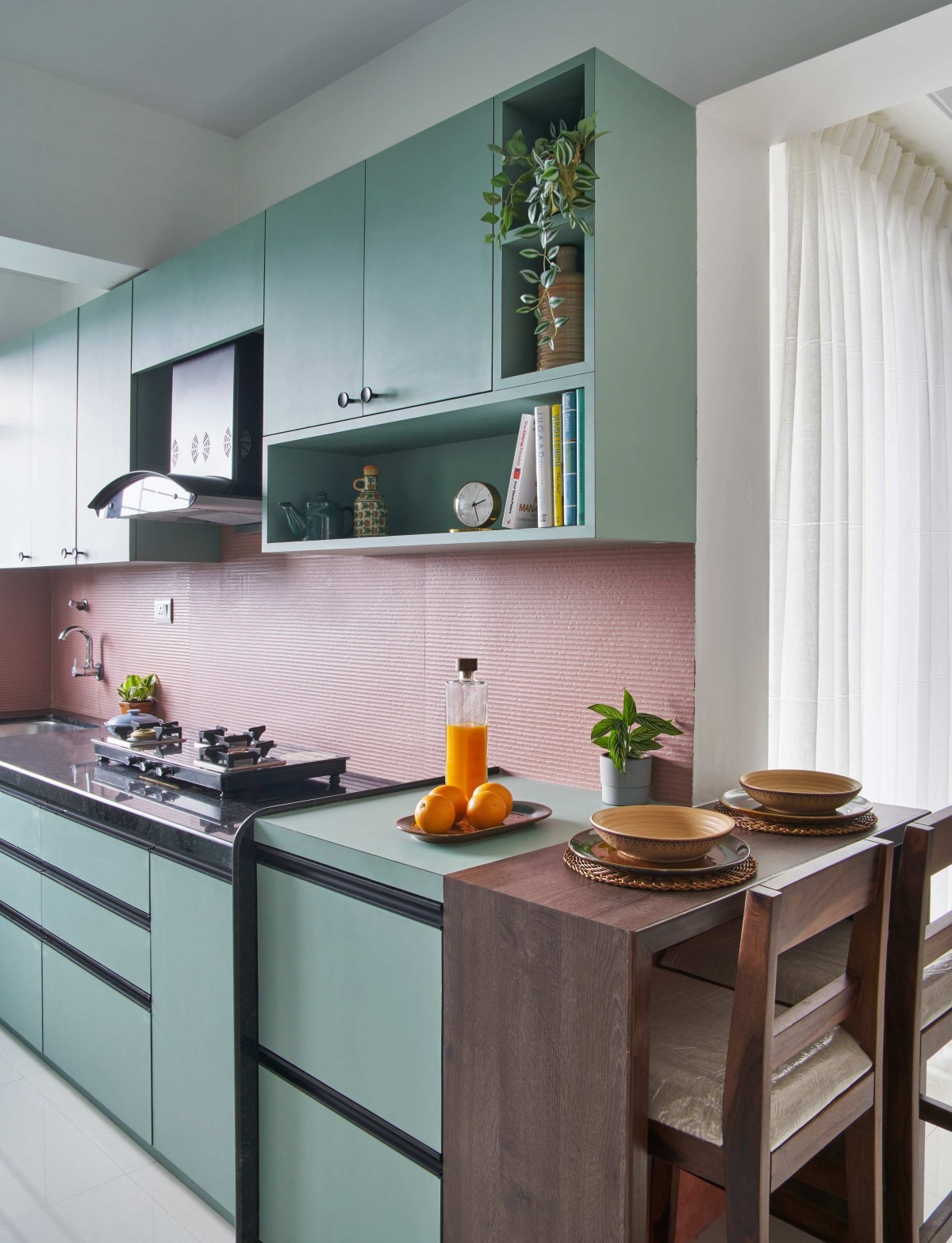 Dining room + Kitchen