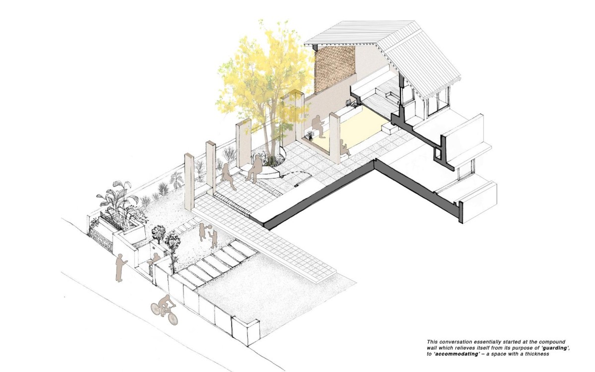 Axonometric Diagram - Vimal Laxmi by SJA