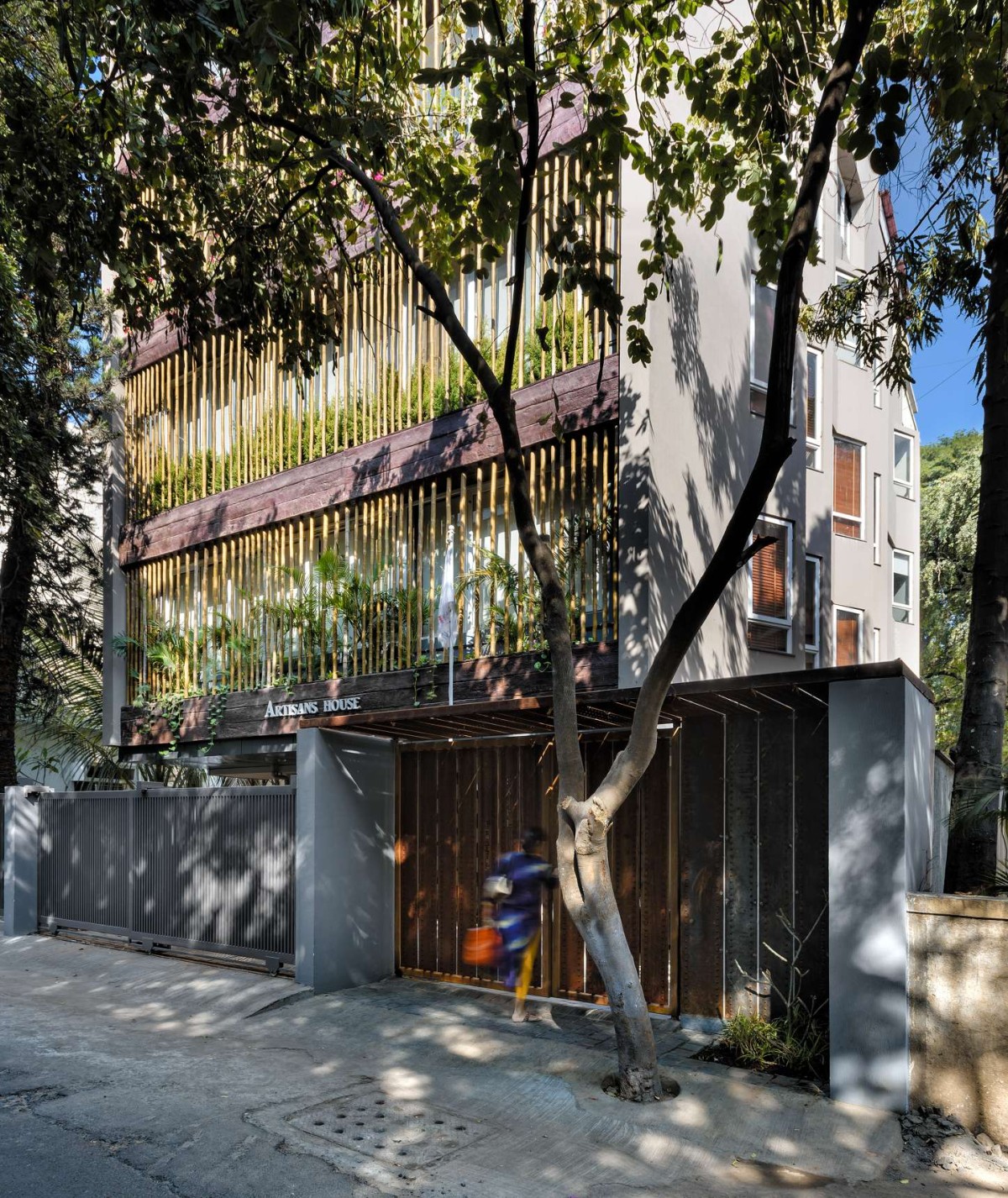Exterior View Of Artisans House by Sankalp Designers