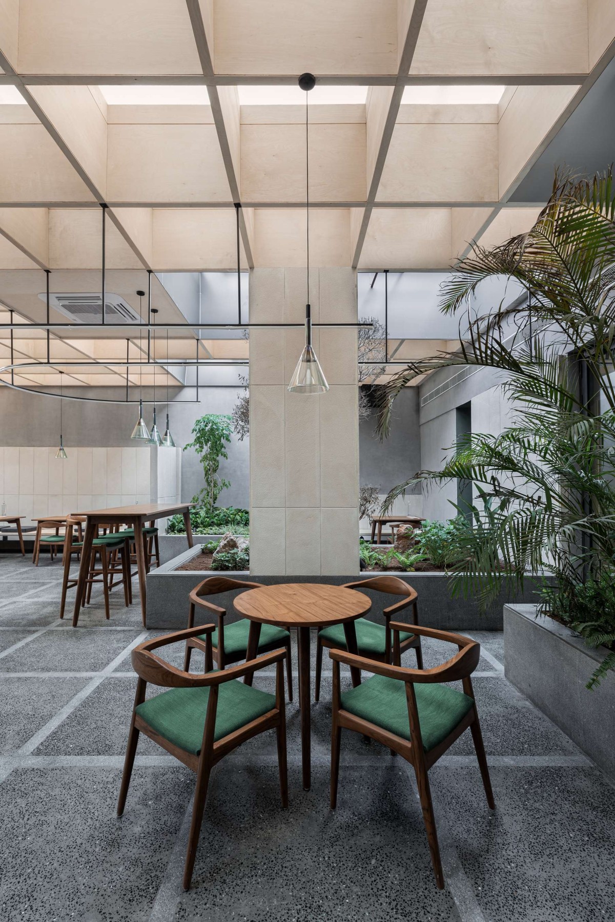 Interior view of BEIGE Café & Bakery by Arch.Lab