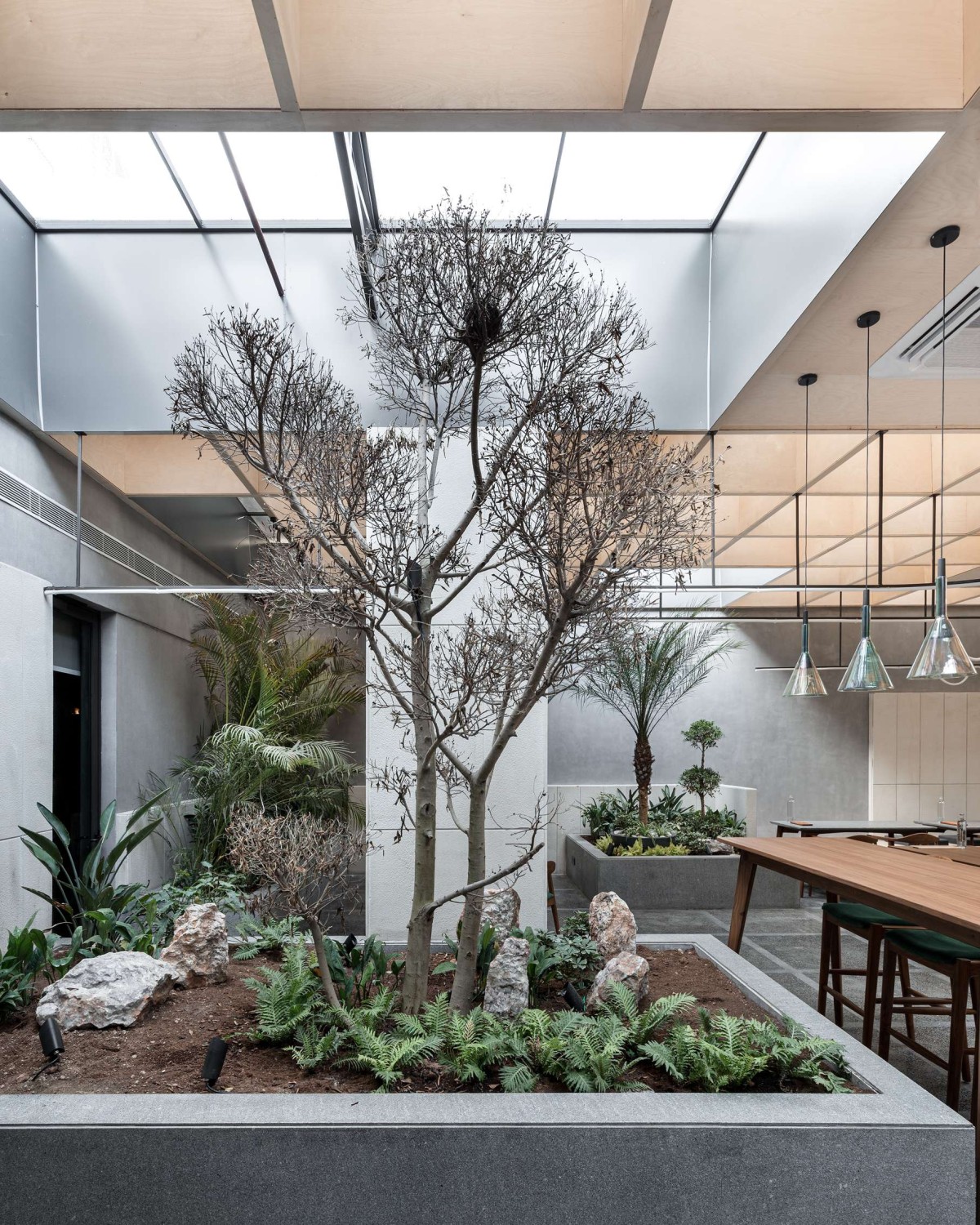 Interior view of BEIGE Café & Bakery by Arch.Lab