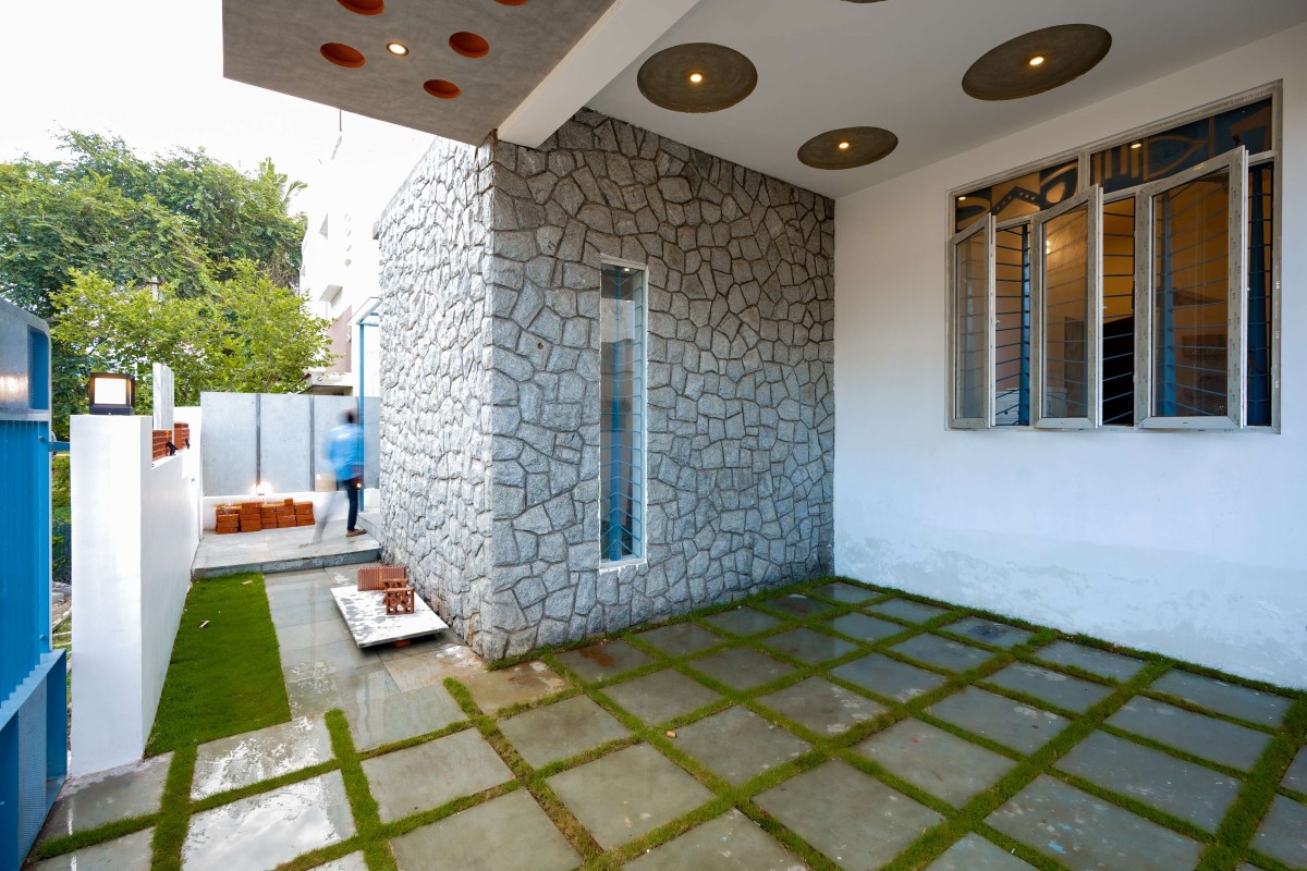 Exterior View Of A Place of Belonging - Shriharinivas by Masonry of Architects-Marq