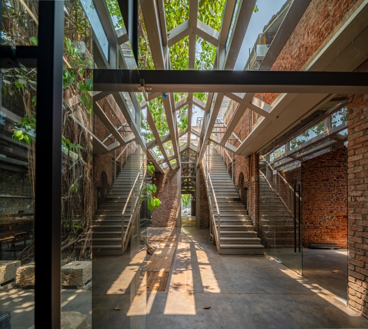 Interior view of Ice Factory Ballard Estate by Malik Architecture