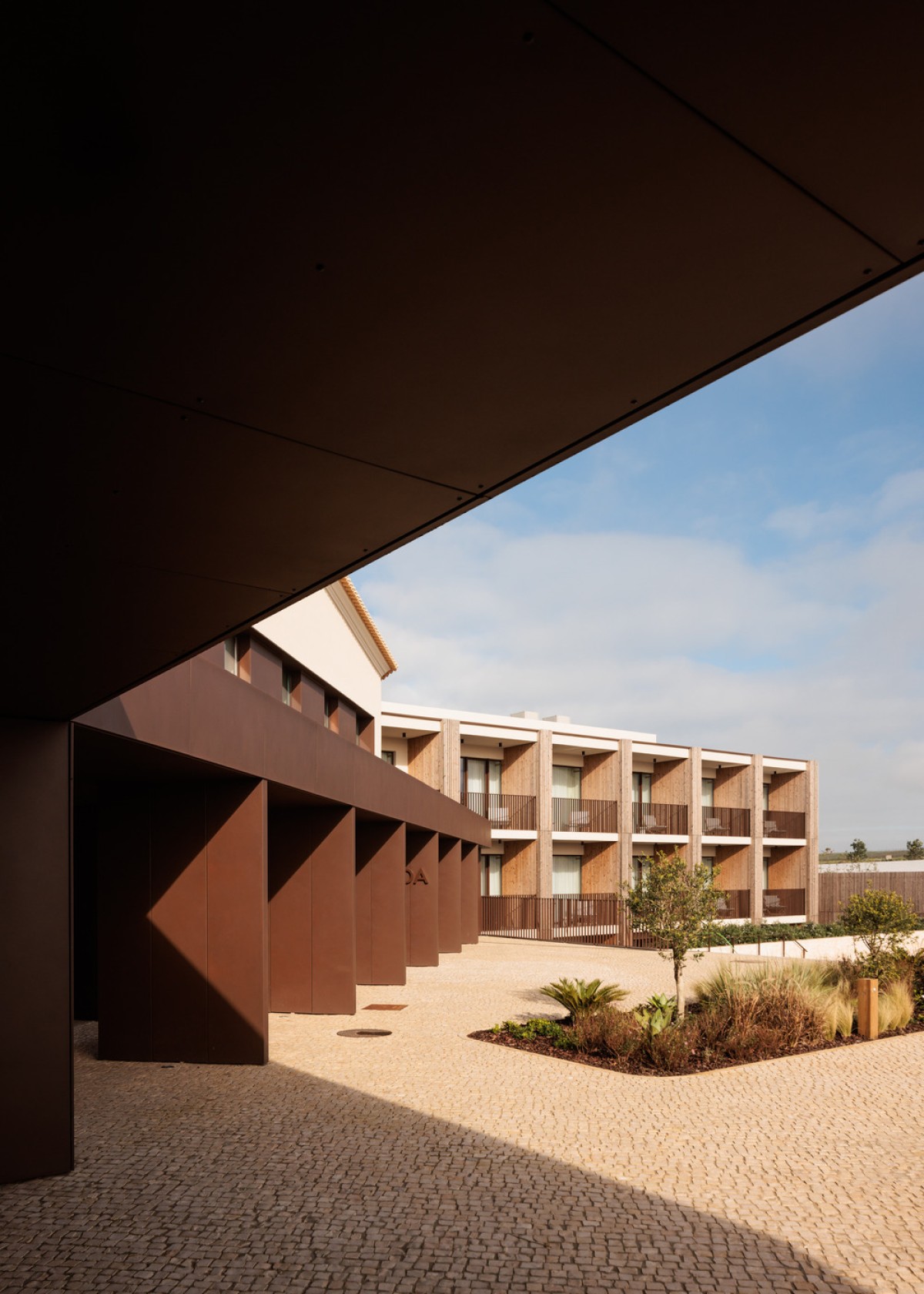 Exterior View Of Aethos Ericeira Hotel by Pedra Silva Arquitectos