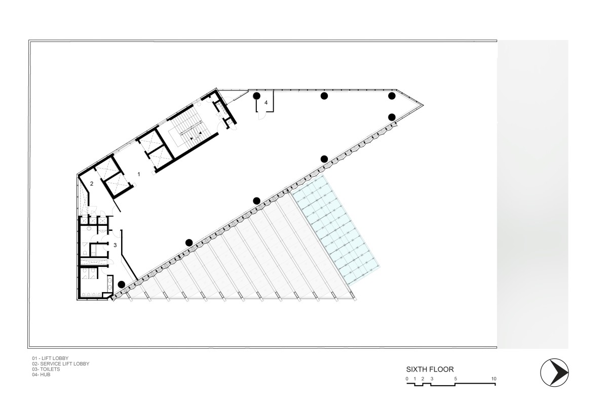 Sixth floor plan