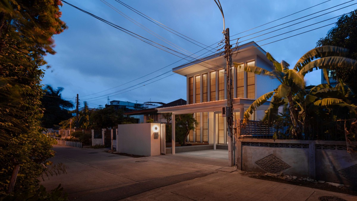 Exterior view of Masook House by Studio PATH