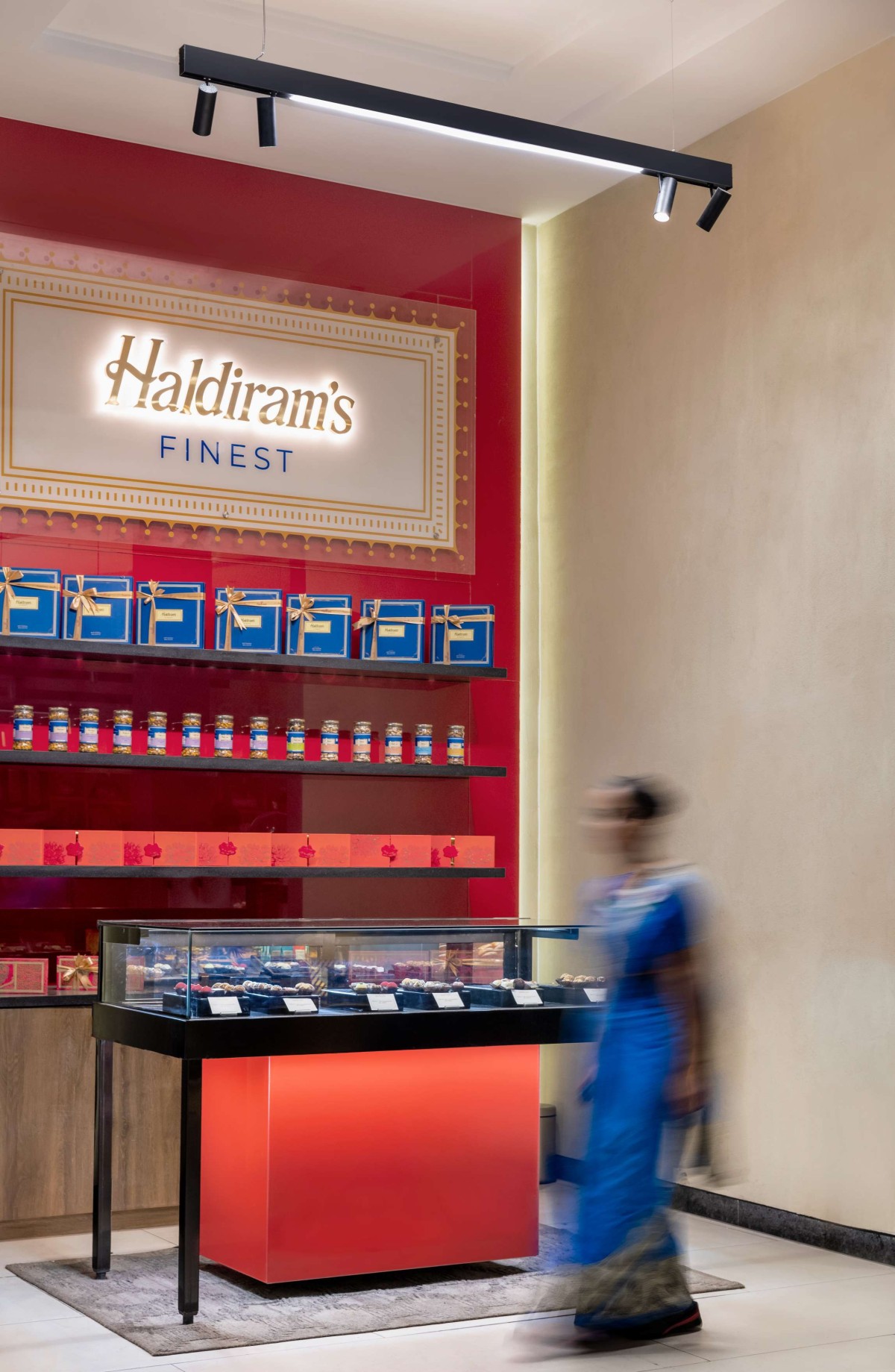 Interior view of Haldiram’s by groupDCA