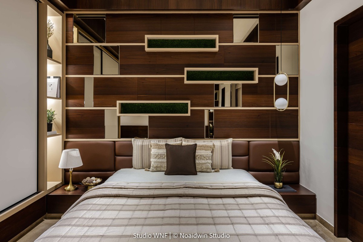 Bedroom of Aakash by Studio WnF