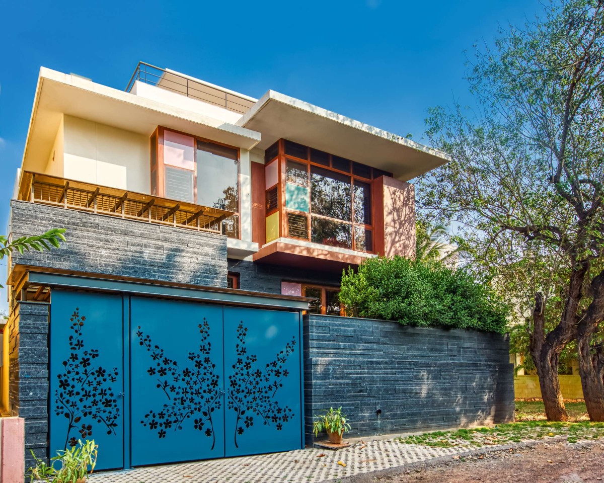 Exterior view of A Home by the Park by 4site Architects