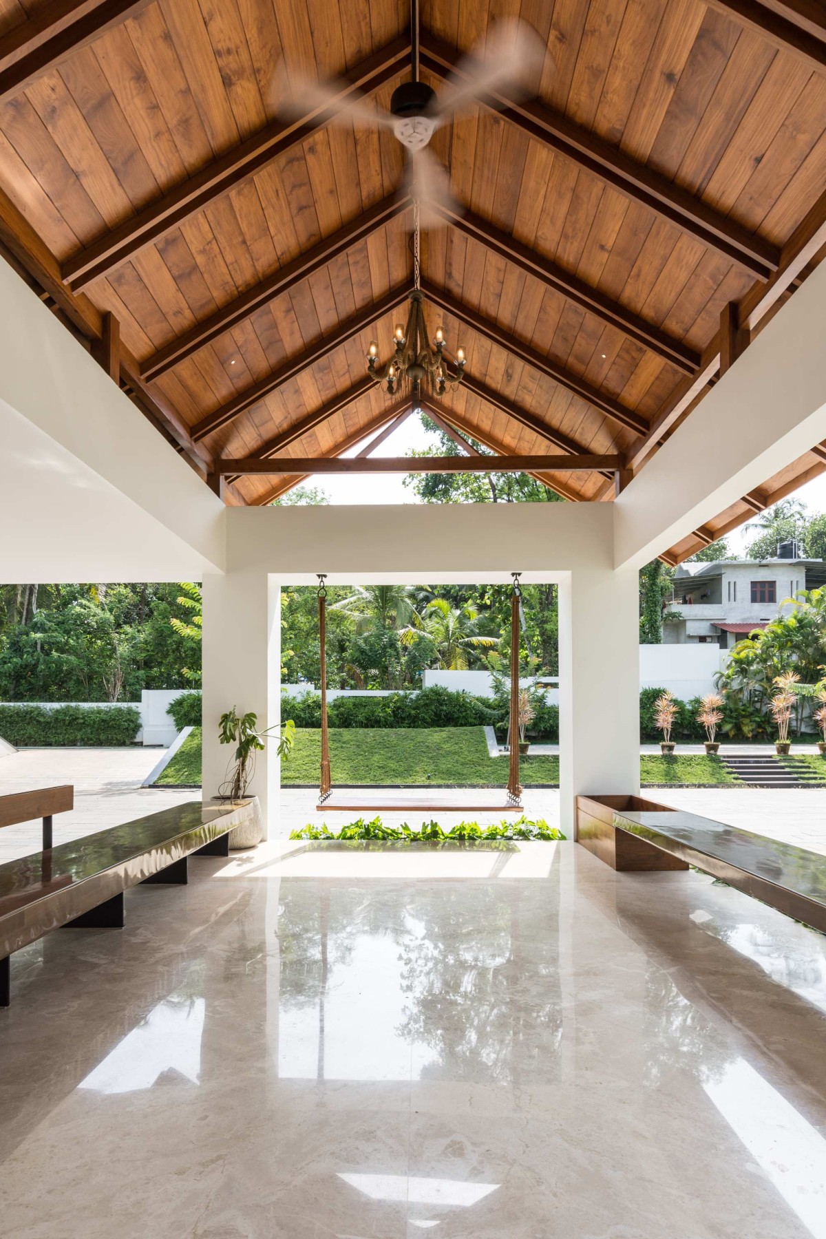 Entrance of Lucid House by Attiks Architecture