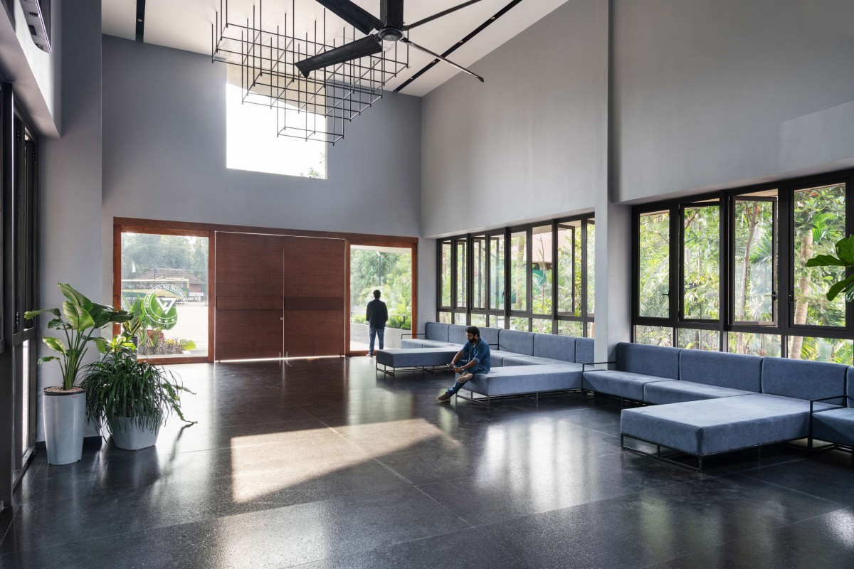 Interior view of The Edge (Convention Centre) by Attiks Architecture