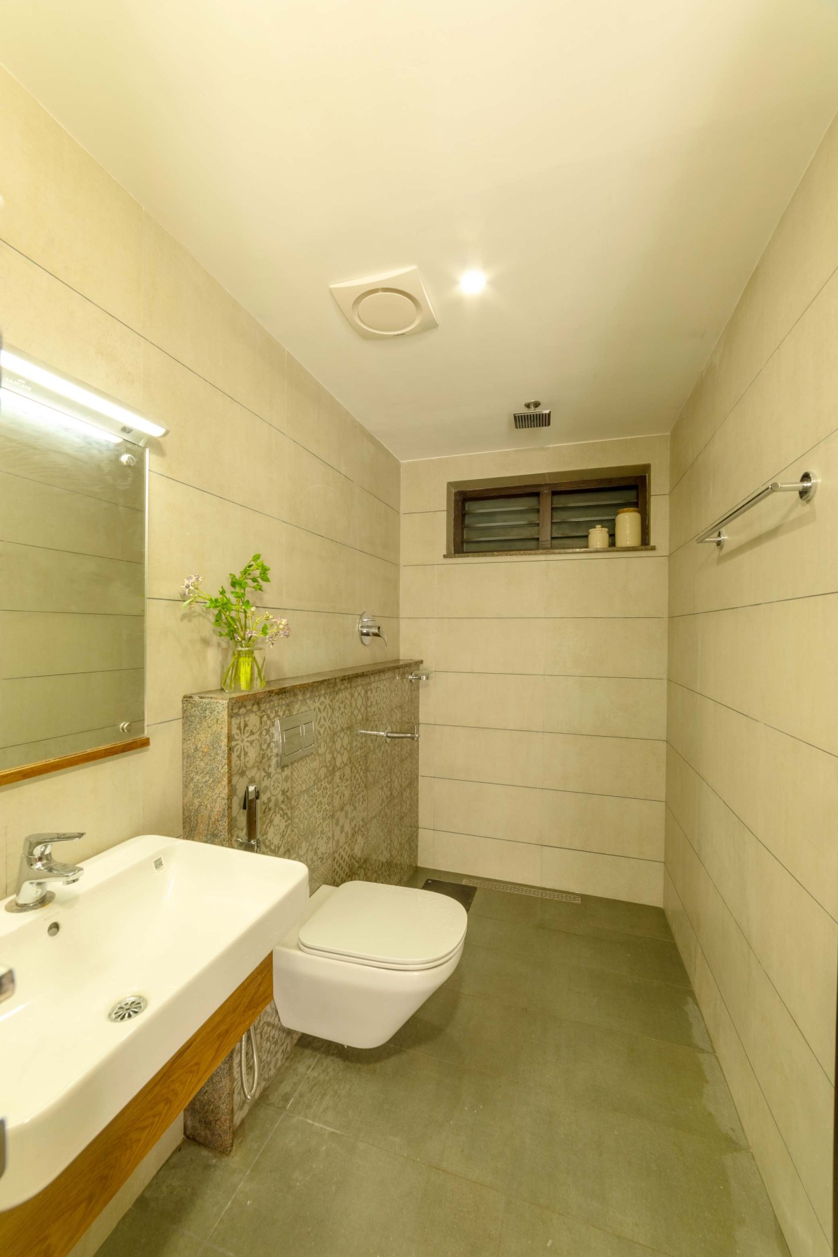 Bathroom of Manjadi House of The Bead Tree by NO Architects Designers and Social Artists