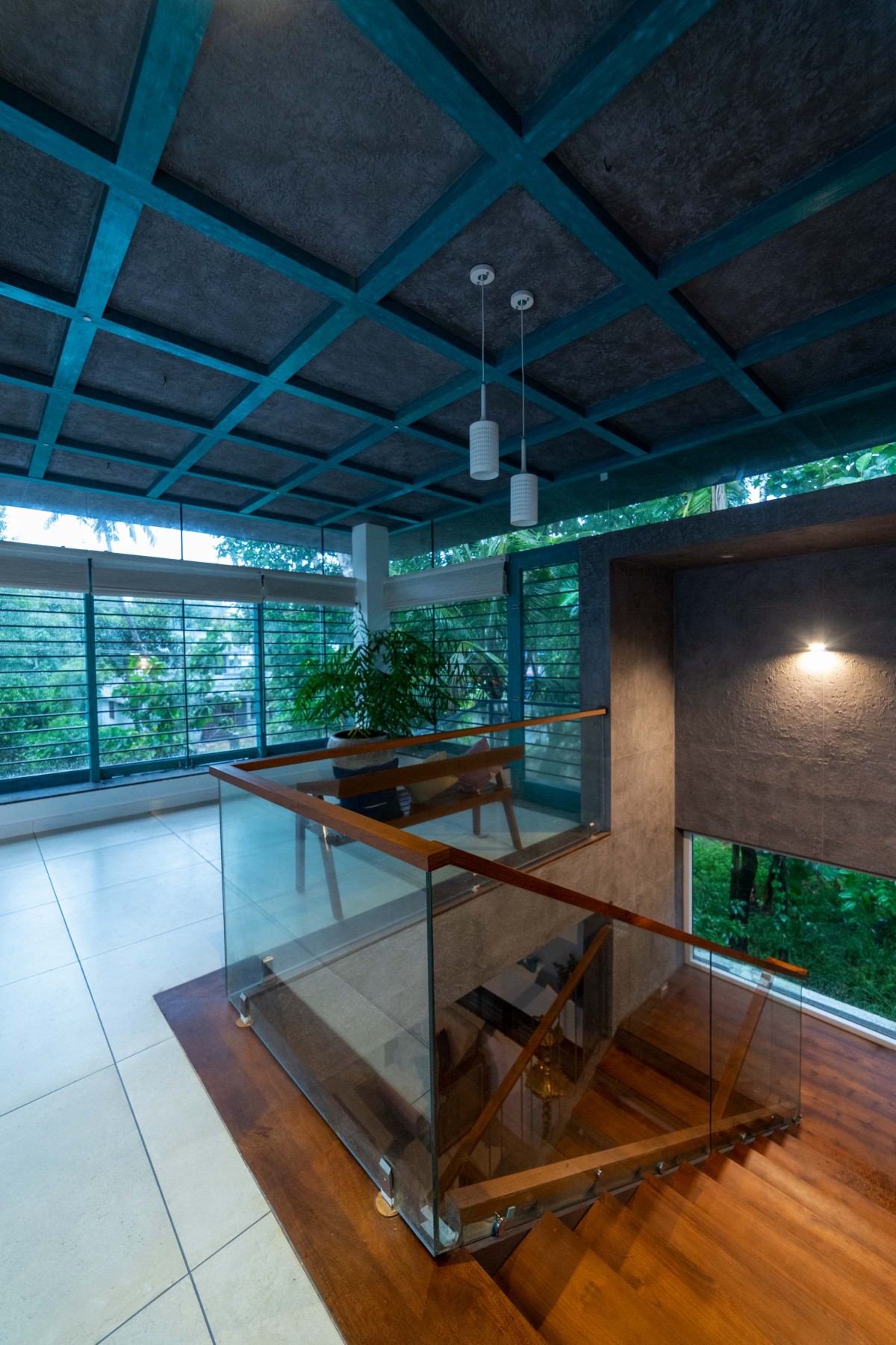 Staircase of Manjadi House of The Bead Tree by NO Architects Designers and Social Artists