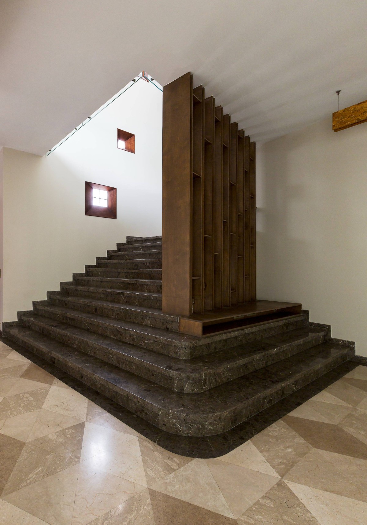 Staircase of The BungaLOW by Anagram Architects