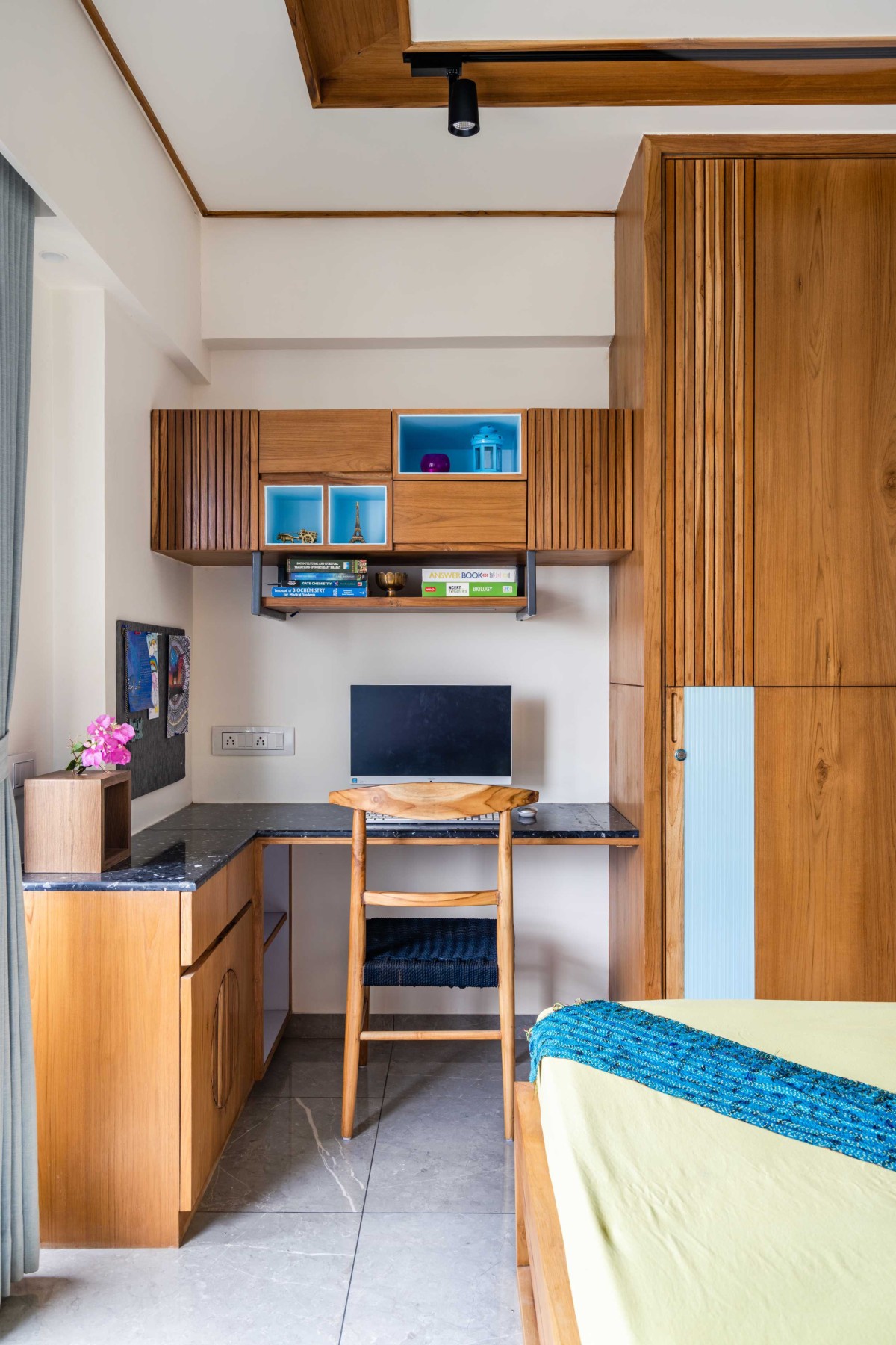 Daughter's Bedroom of The Fluting House by UA Lab (Urban Architectural Collaborative) & The Design Story