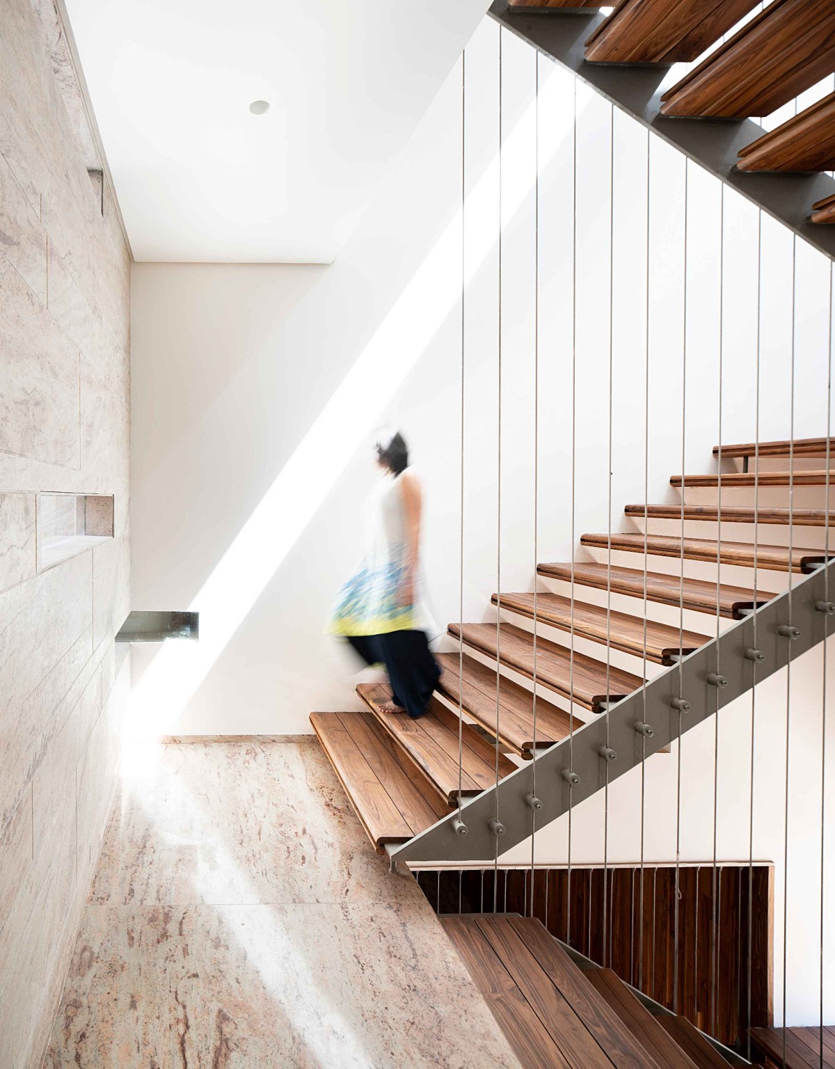 Staircase of Residence 145 by Charged Voids