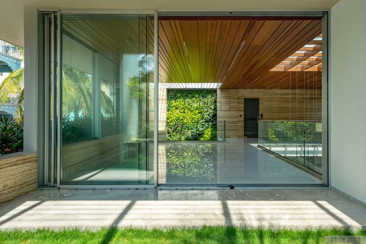 View from Terrace of House Geode by Collage Architecture Studio