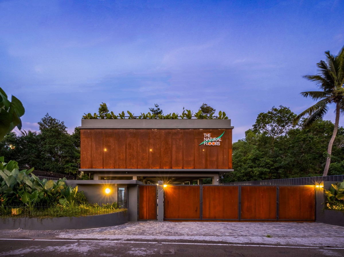 Exterior view of The Natural Floors by Barefoot Architects