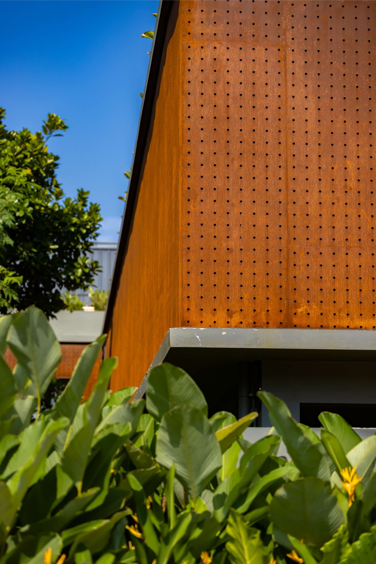 Detailed shot of The Natural Floors by Barefoot Architects