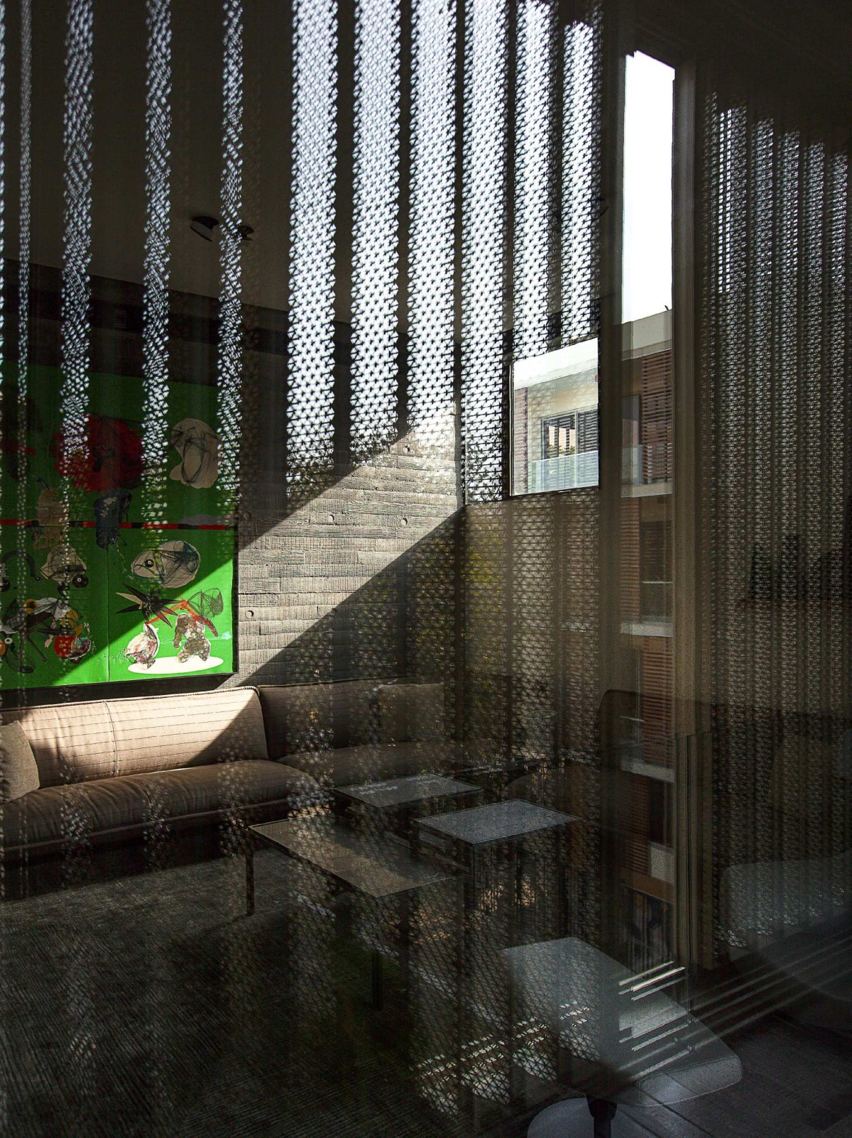 Interior view of The Three Mashrabiyas House by Matra Architects and Rurban Planners