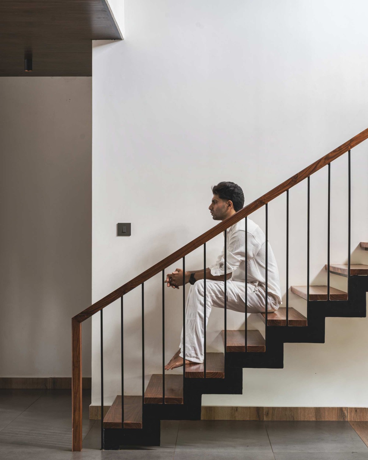 Staircase of Alibhais House by Eleventh Floor Architects