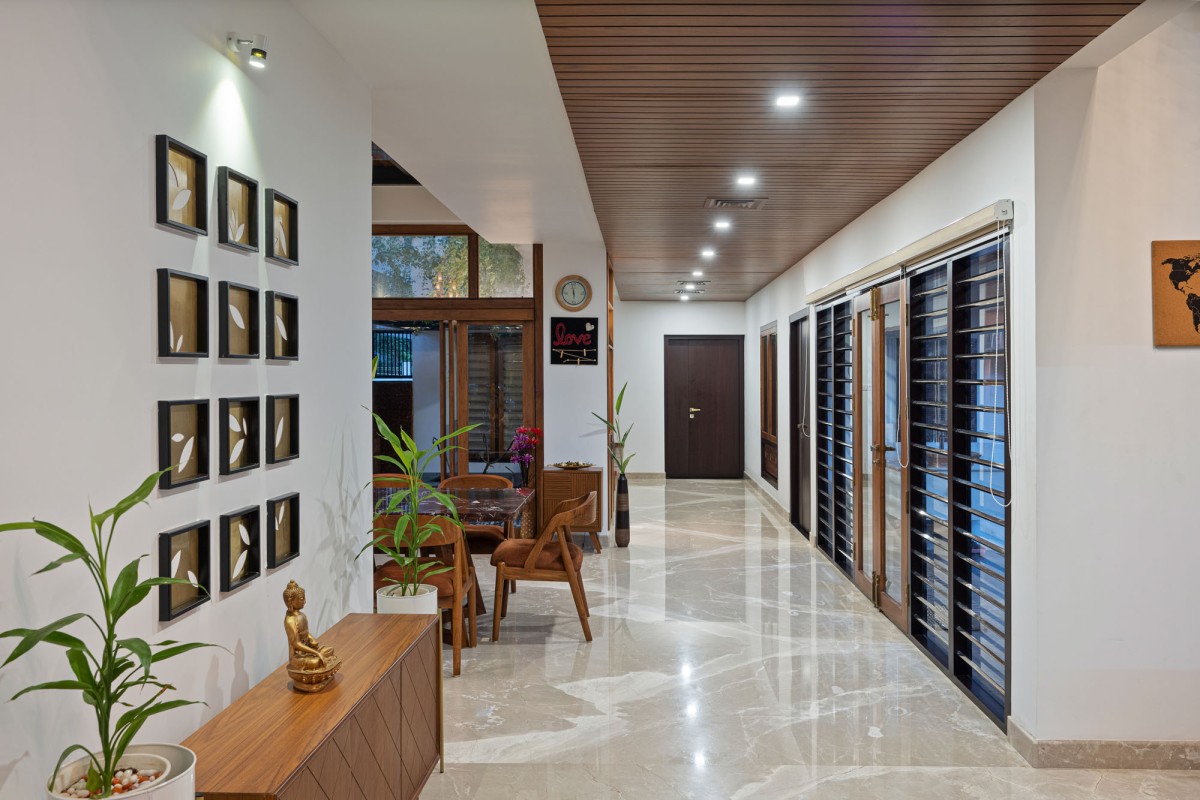 Lobby of The Frangipani House by Designature Architects