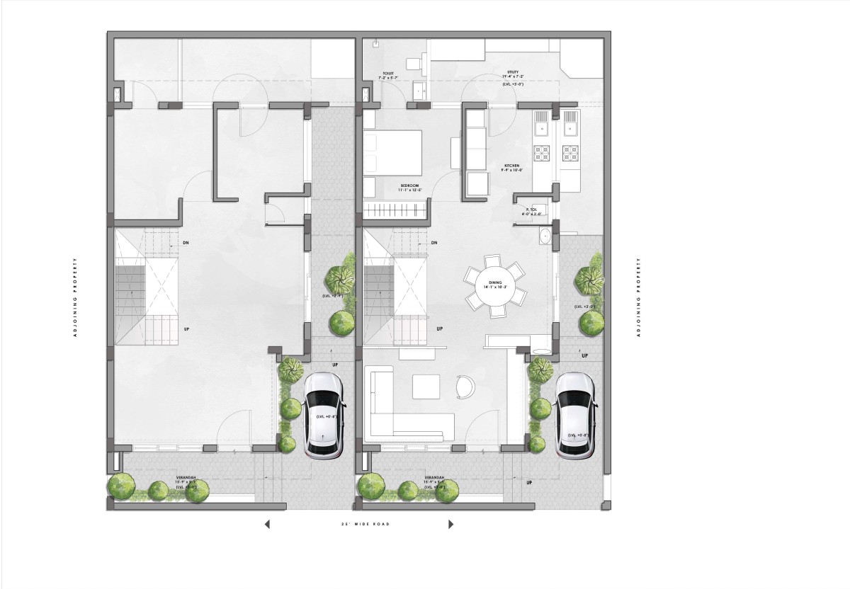 Plan of Sangam by Dipen Gada & Associates