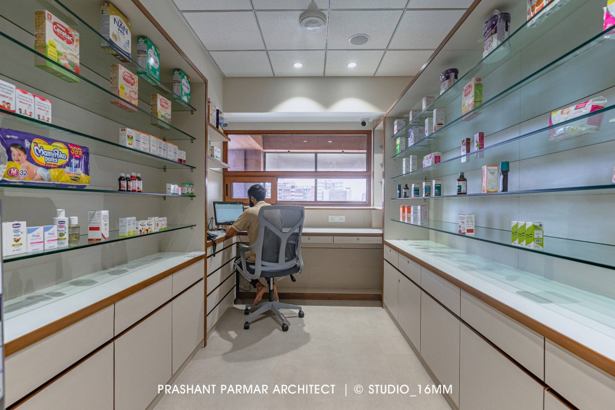 Interior view of Shree Narnarayan Children Hospital by Prashant Parmar Architect  Shayona Consultant