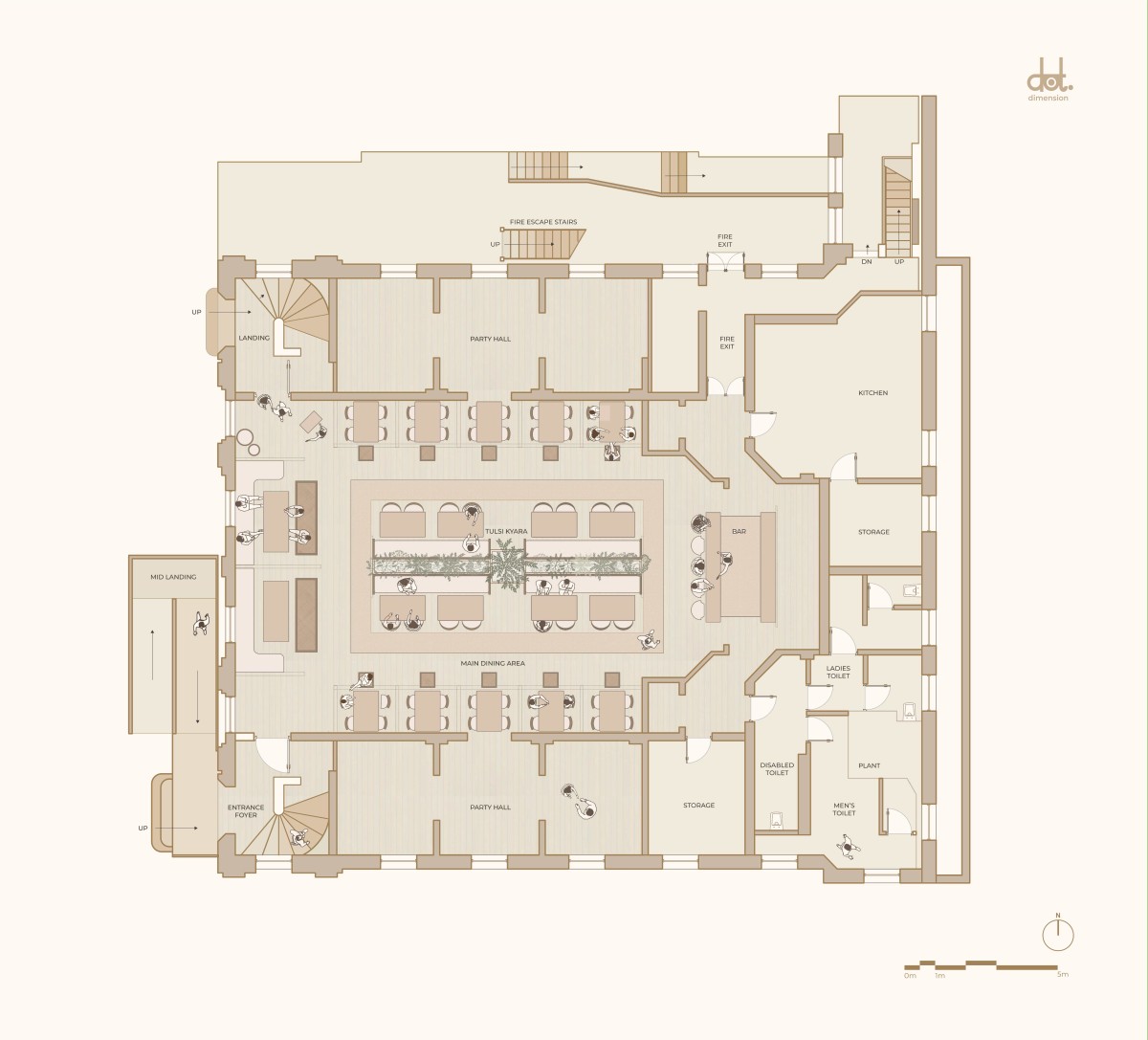 Layout of Namaste Village by Dot Dimension