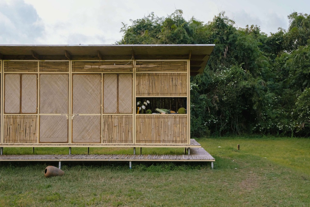 Exterior view of Worker’s Pavilion by NO Architects Designers and Social Artists