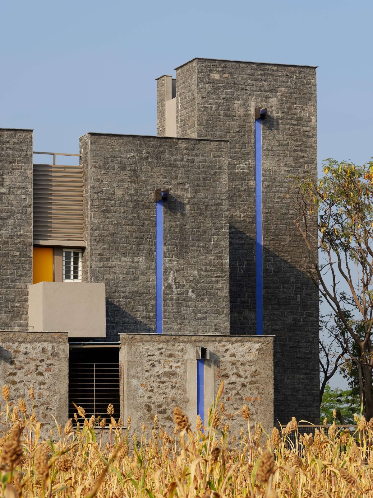 Exterior view of Women Empowerment Shelter by studioPPBA