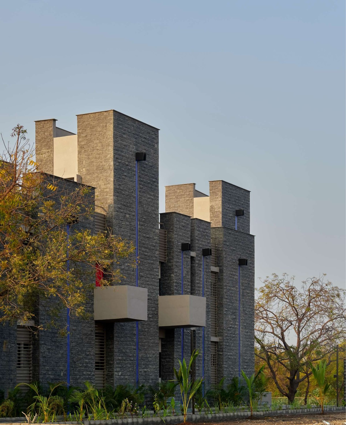 Exterior view of Women Empowerment Shelter by studioPPBA