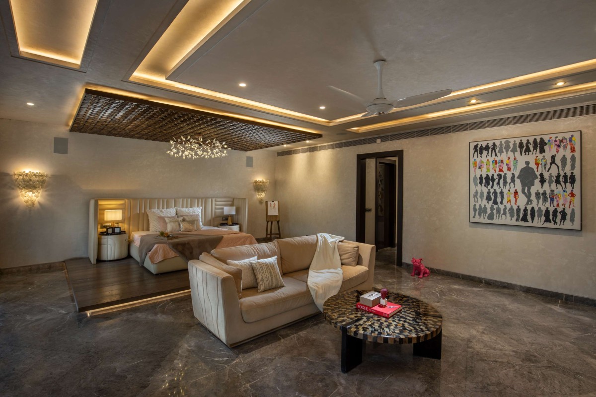 Bedroom 4 of Rishabh's Farmhouse by Design Deconstruct Consultant Pvt. Ltd.