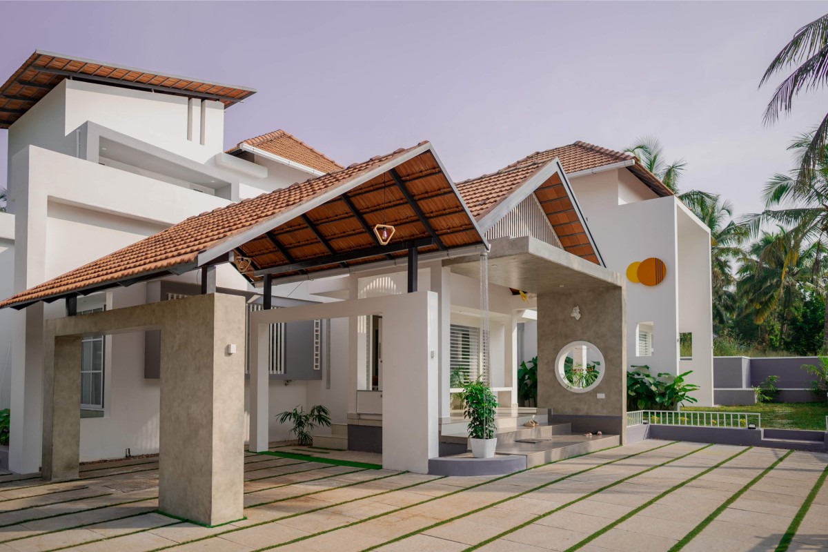 Exterior view of Vrindavan by A Tech Design Studio