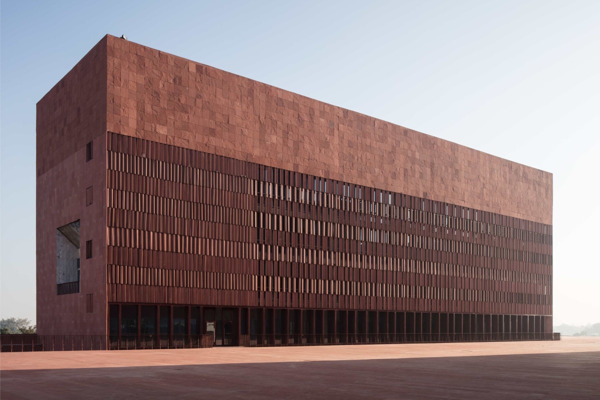 Exterior view of Thapar University by Designplus Architecture and McCullough Mulvin Architects