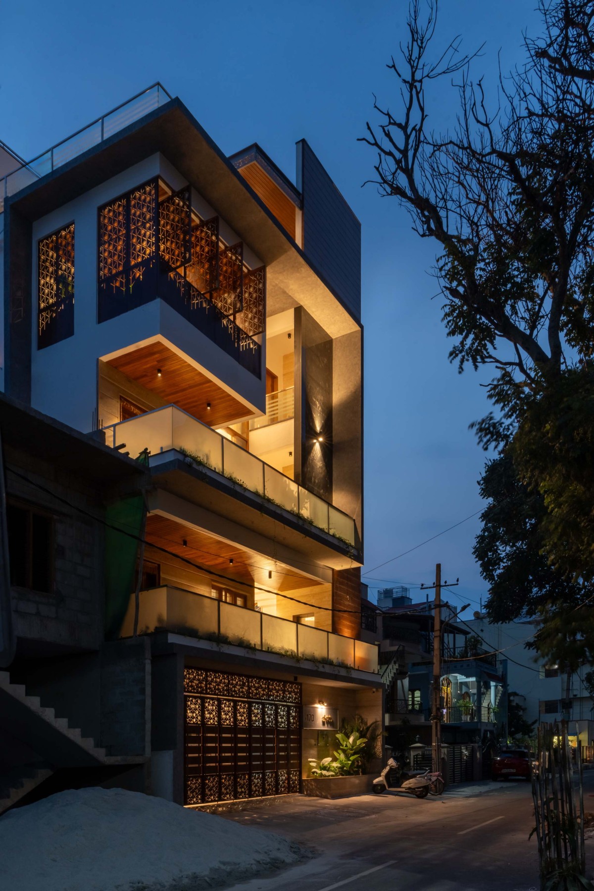 Elevation of Project N170 by Architecture+Swath