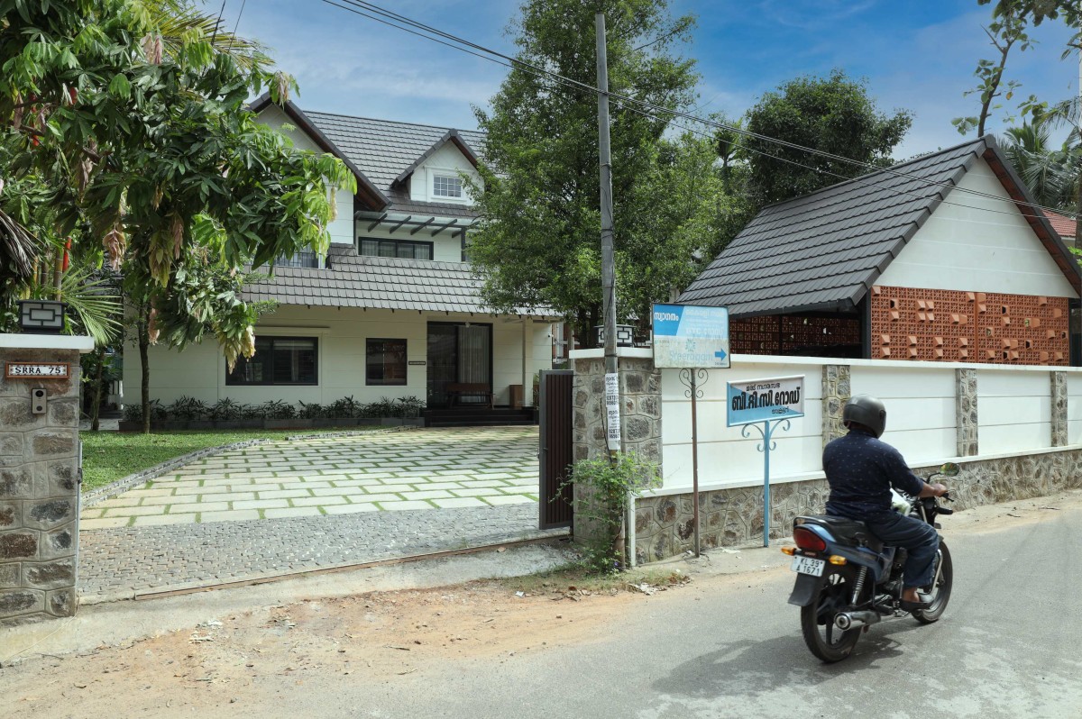 Main entrance of Geethanjali by Illusion Architecture