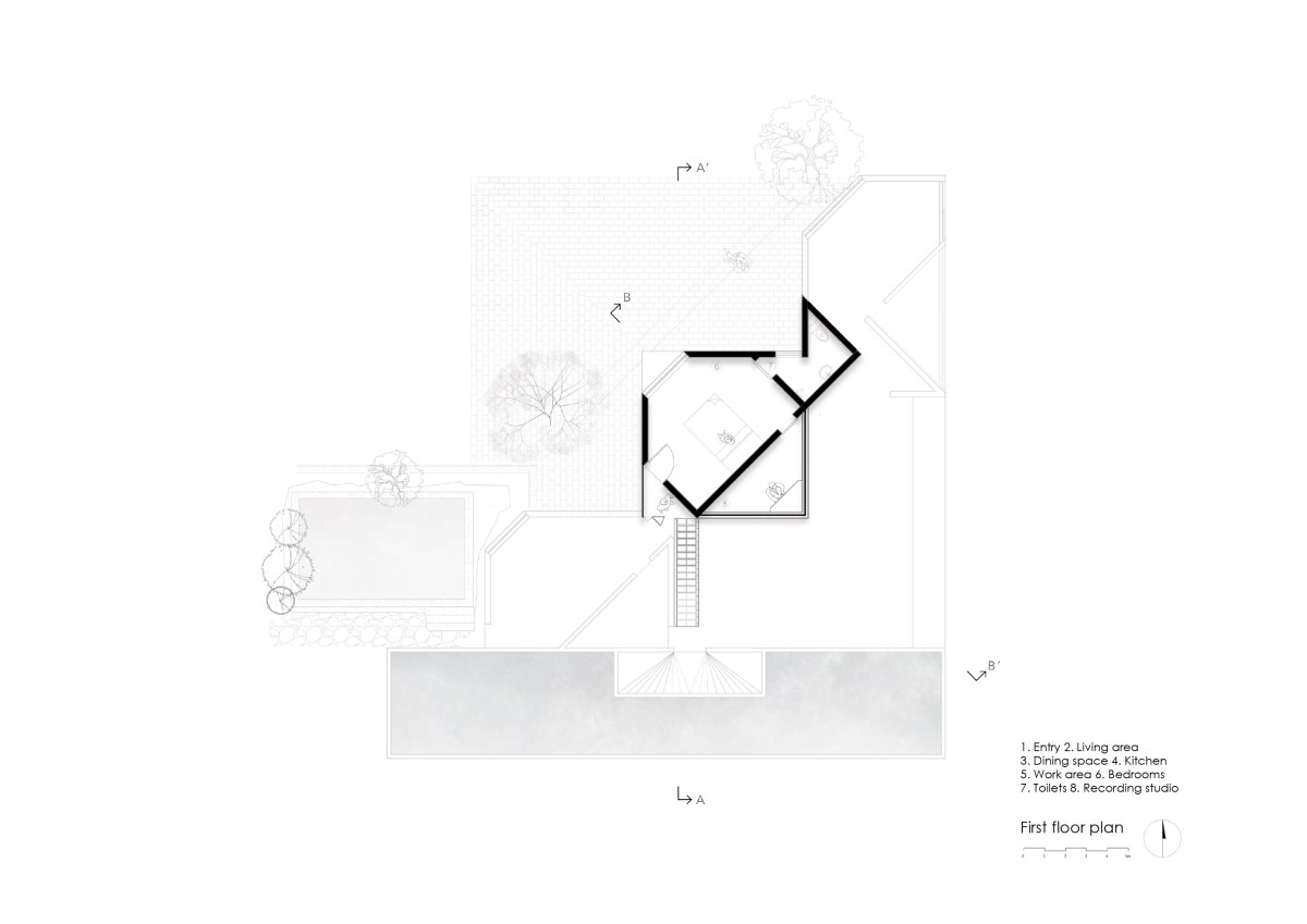 First Floor Pla o Nisarga Art Hub by Wallmakers