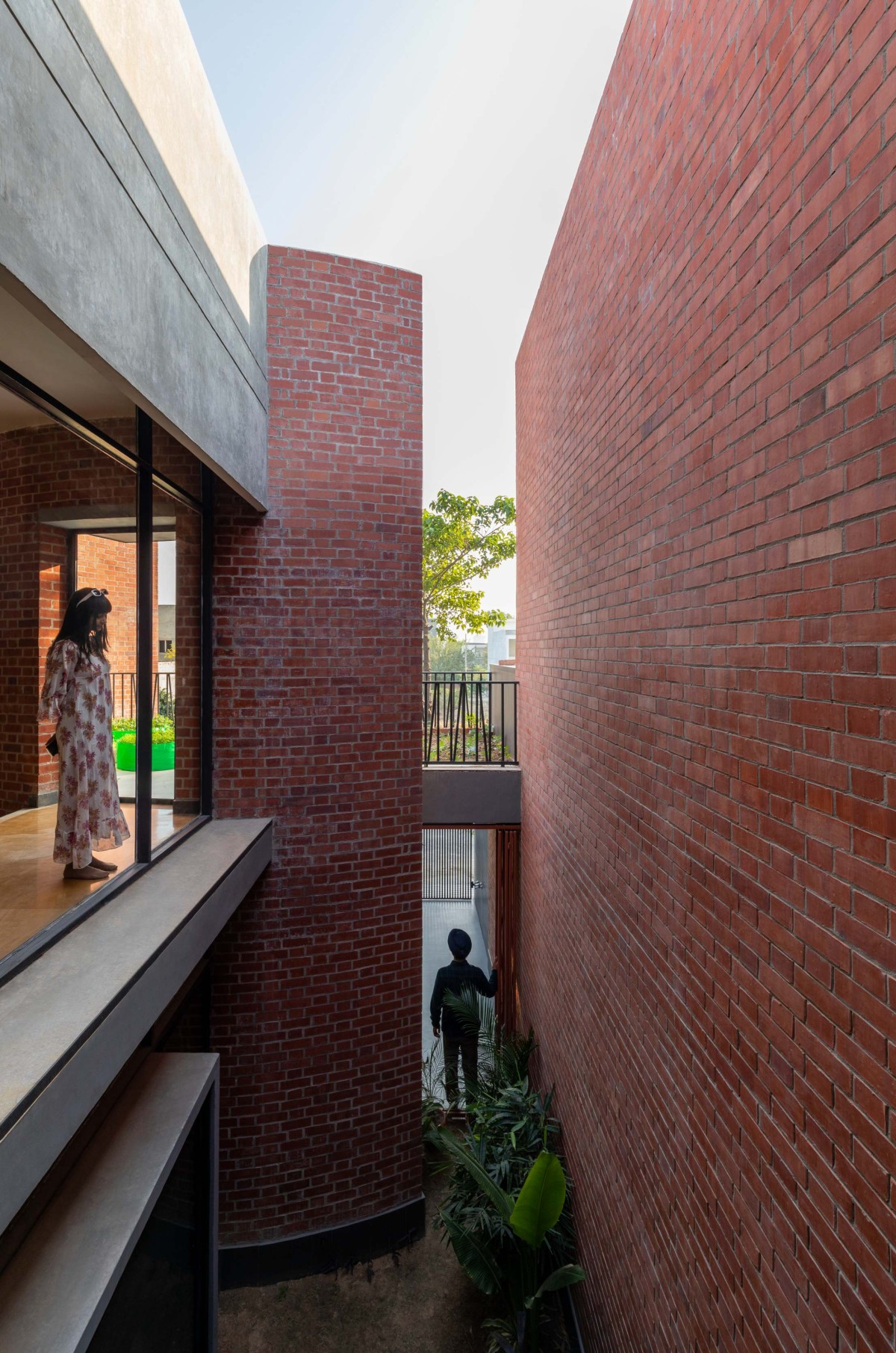 First floor view of Perennial House by Sifti Design Studio