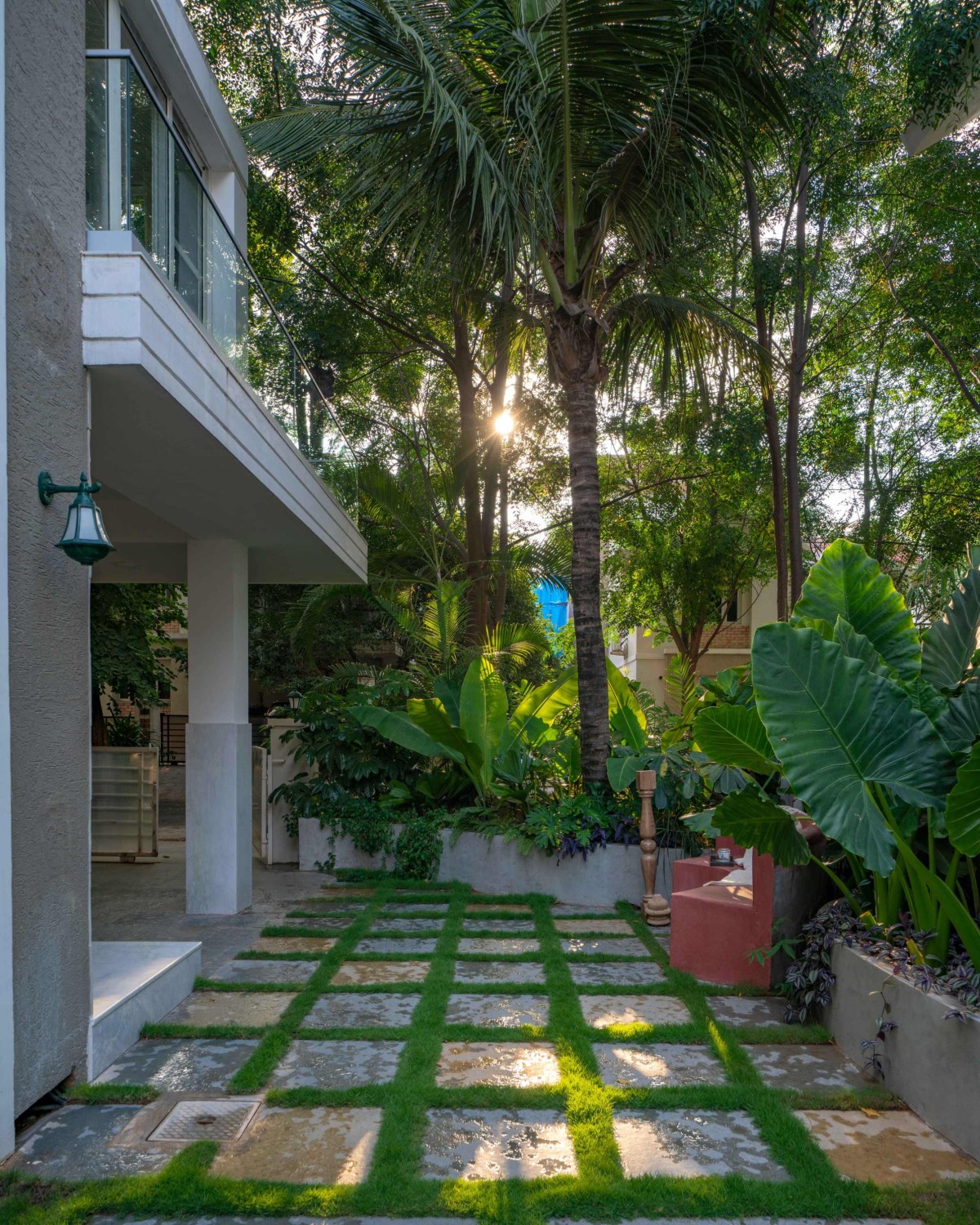 Porch of The Fleur Home by Crafted Spaces