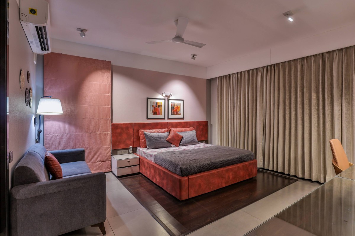 Parents Bedroom of Nikunj by RKGA Consultants Pvt Ltd