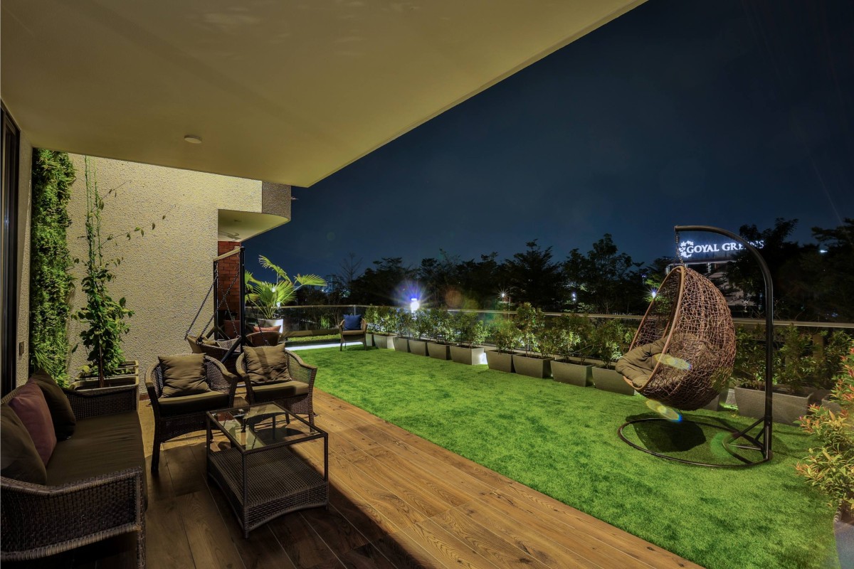 Terrace Garden of Nikunj by RKGA Consultants Pvt Ltd