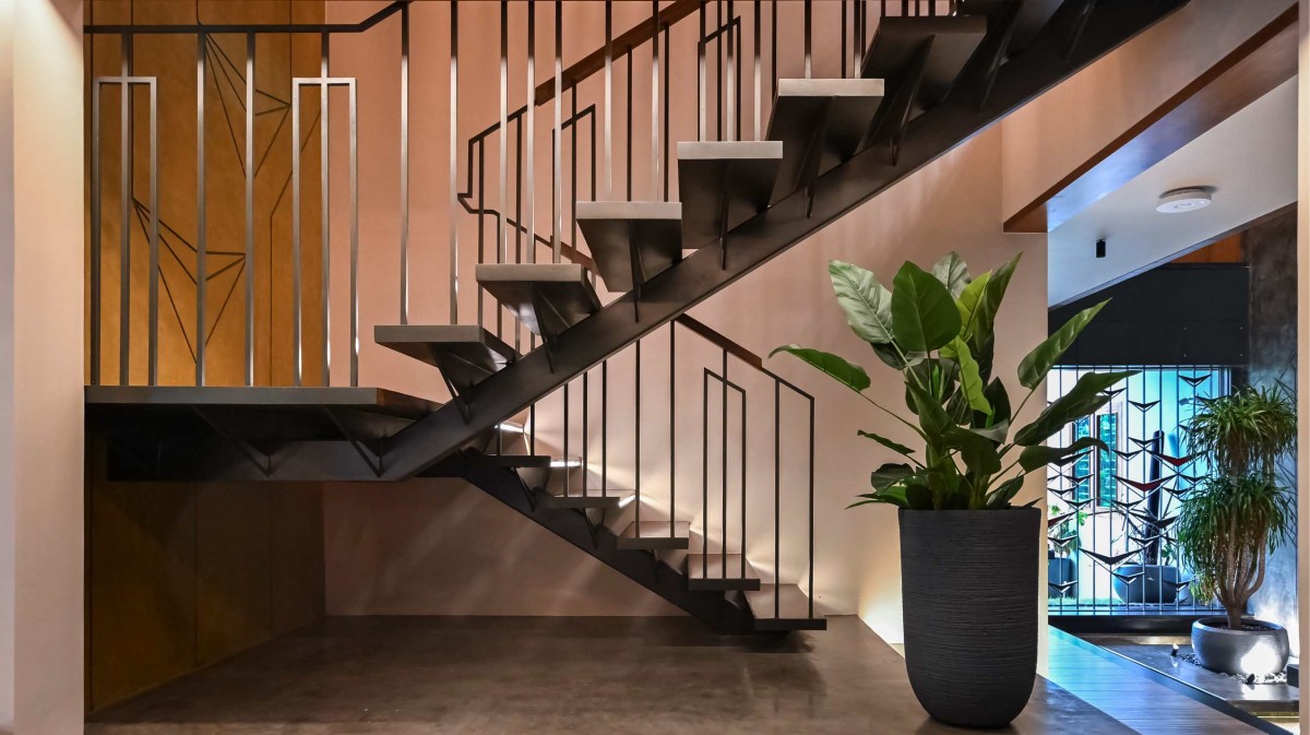 Staircase of Istana by Ta-Da Design Collective Llp