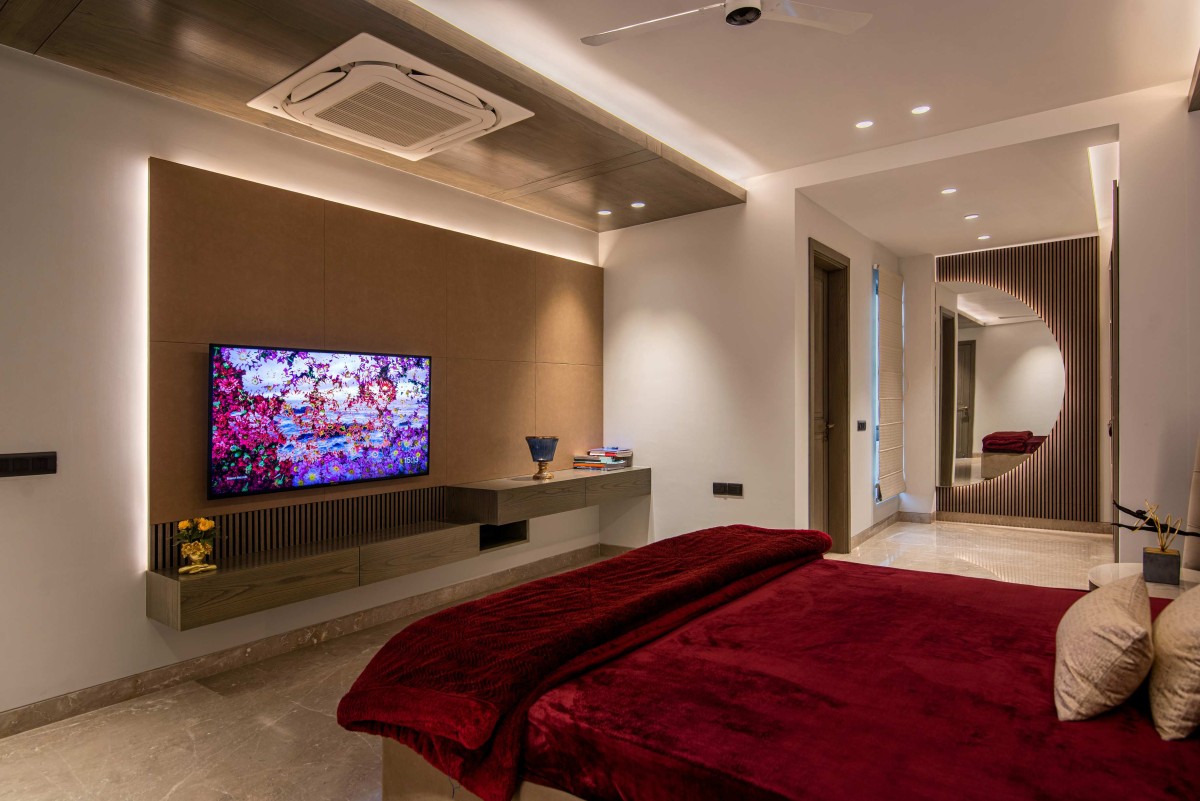 Bedroom 2 of Contemporary House by Orionn Architects