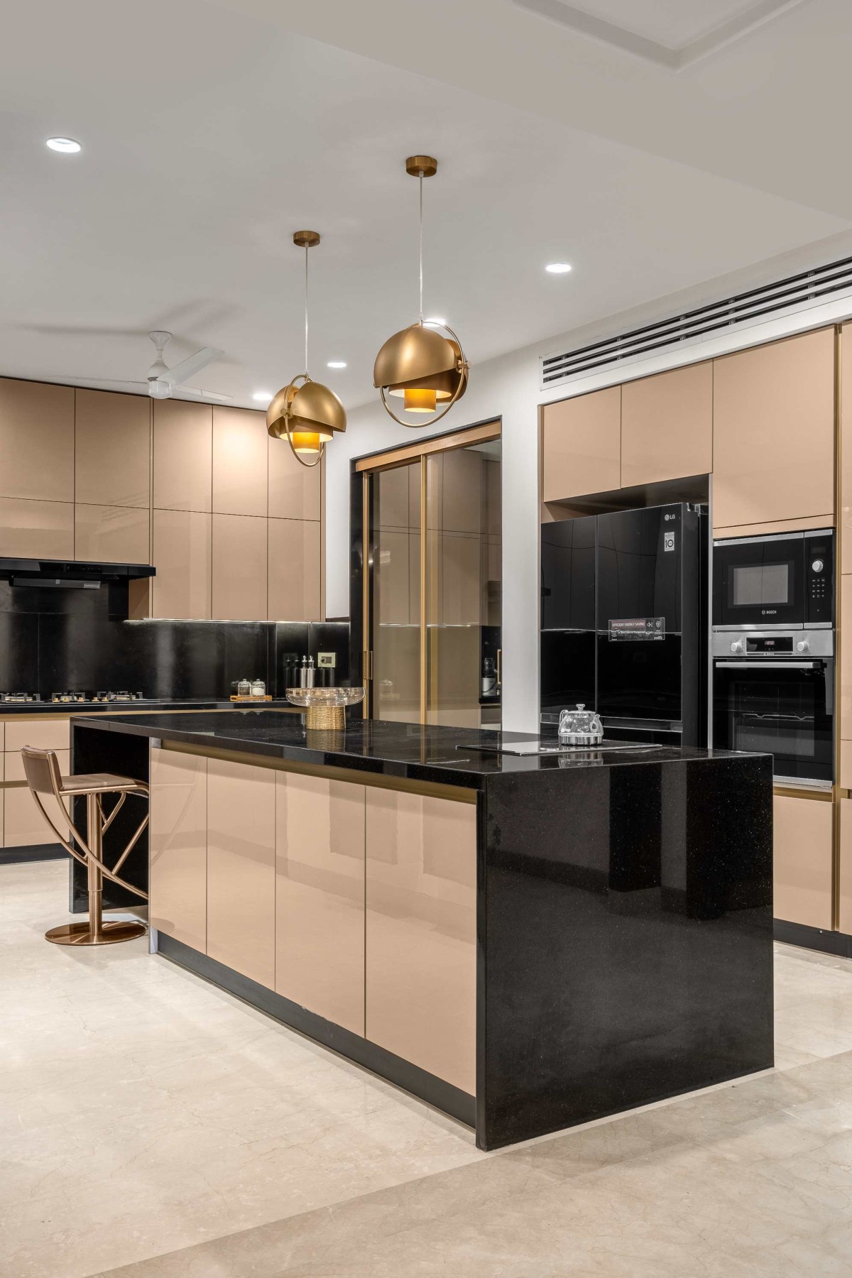 Kitchen of Apartment 64 by BA Architects